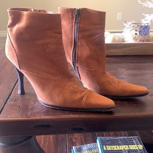 Bebe rust color boots!